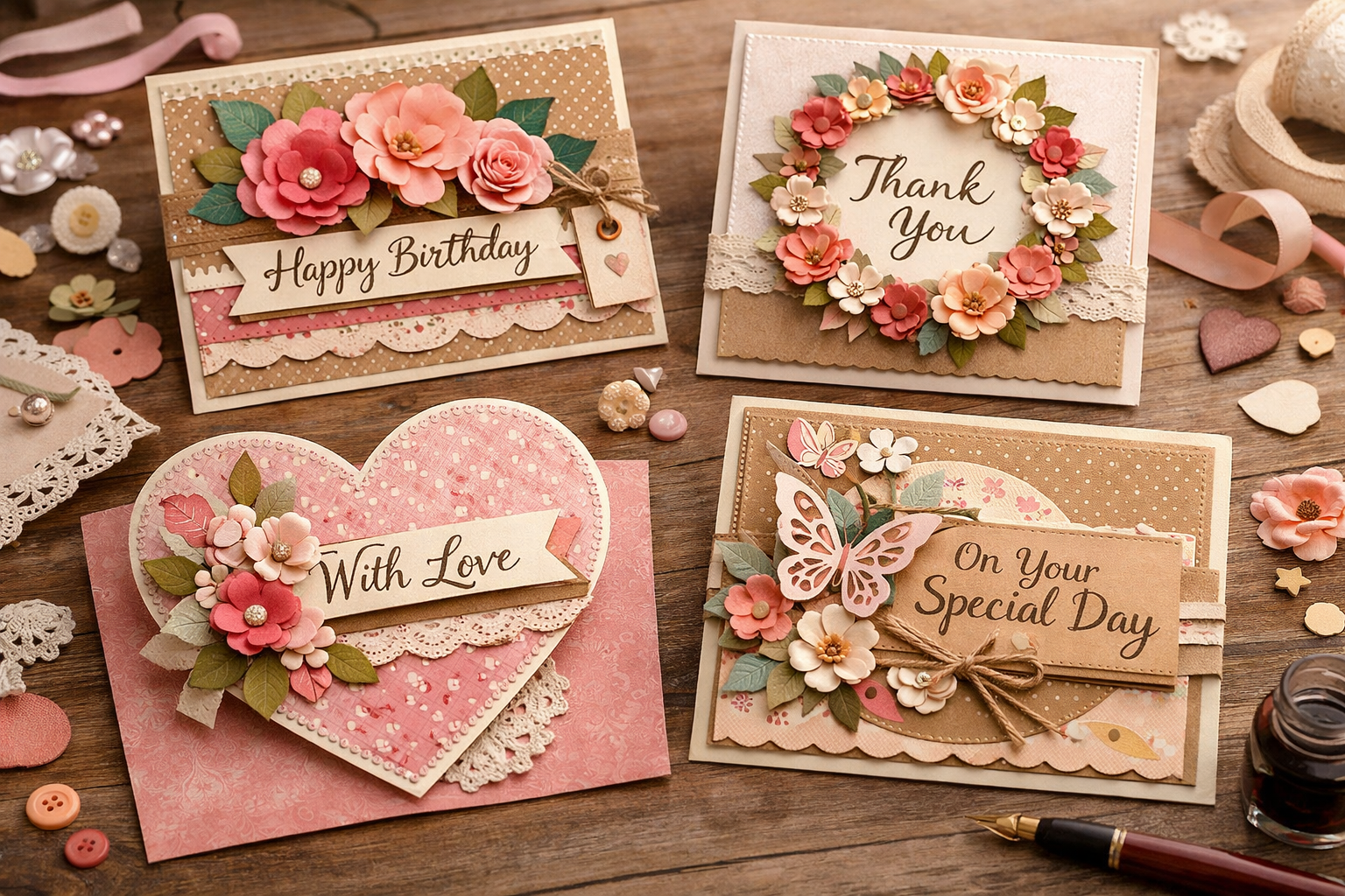 El yapımı kart tasarımları